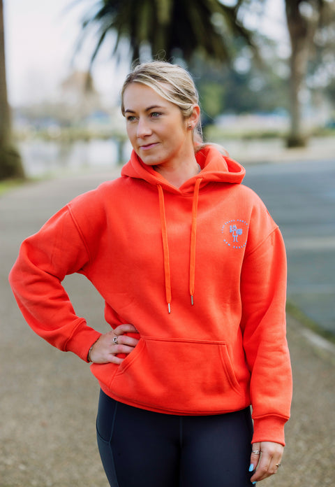 Vermilion Orange Hoodie