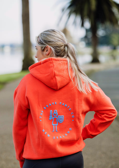 Vermilion Orange Hoodie