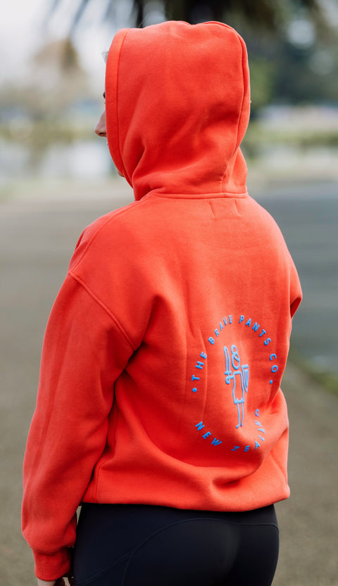 Vermilion Orange Hoodie