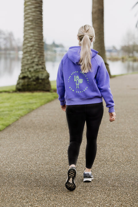 Periwinkle Purple Zip Hoodie