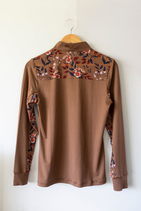 Walnut 1/4 Floral Base Layer